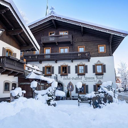 Alpen Glueck Hotel Unterm Rain Garni Kirchberg in Tirol Luaran gambar