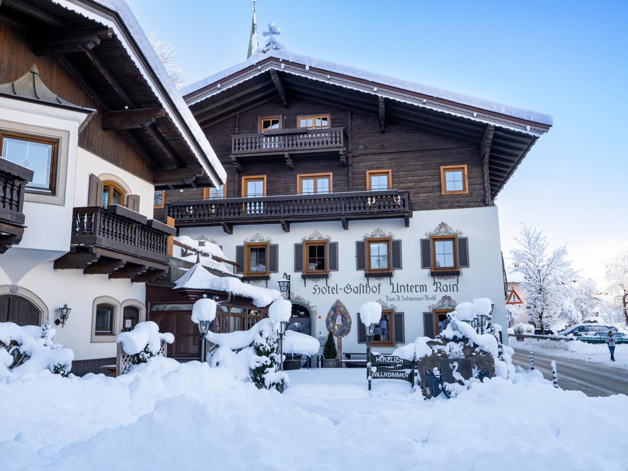 Alpen Glueck Hotel Unterm Rain Garni Kirchberg in Tirol Luaran gambar