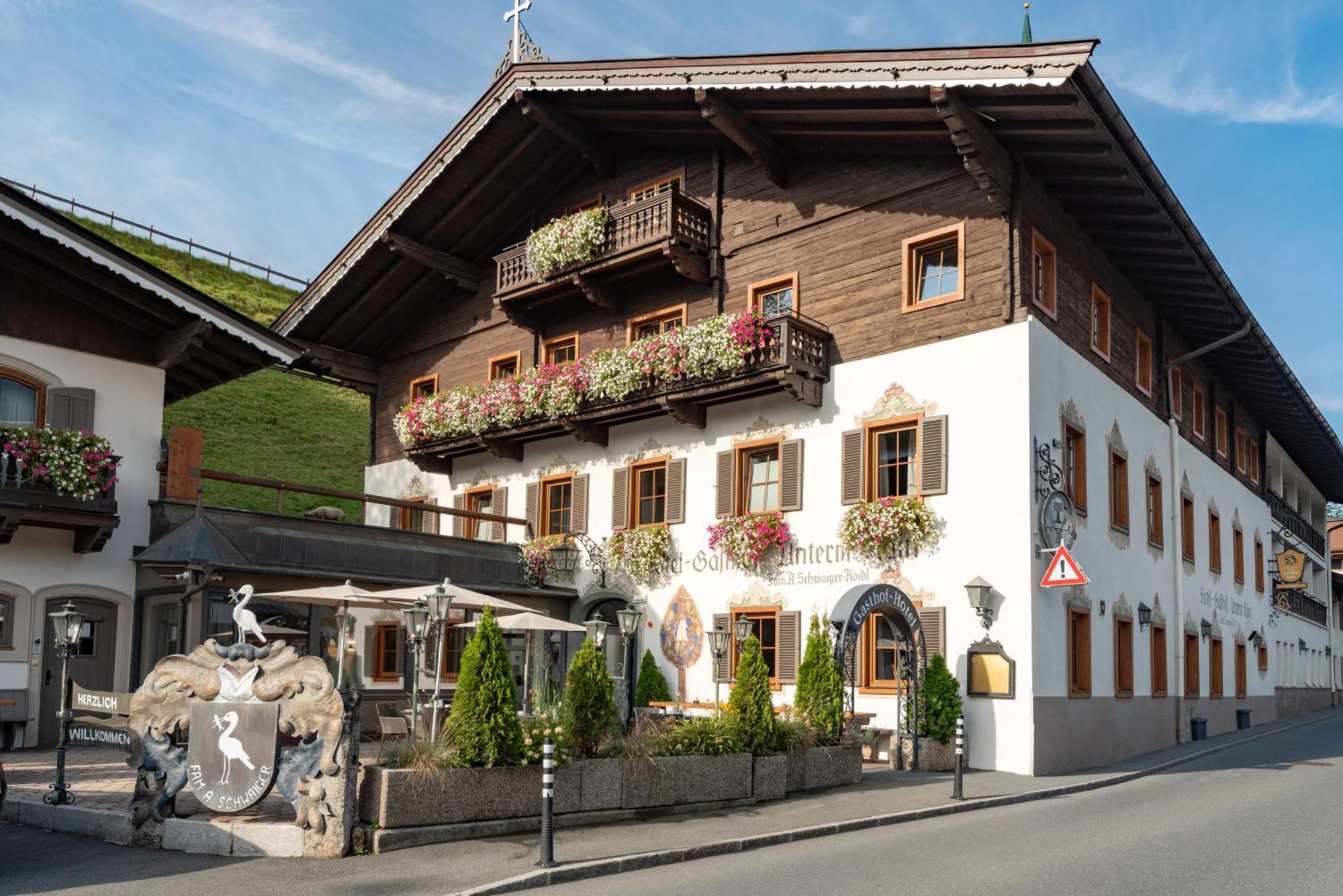 Alpen Glueck Hotel Unterm Rain Garni Kirchberg in Tirol Luaran gambar